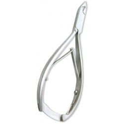 Cuticle Nipper, Double Spring W/Lock. Mirror Finish.